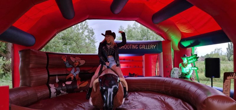 RODEO BULL + CORK SHOOTING GALLERY