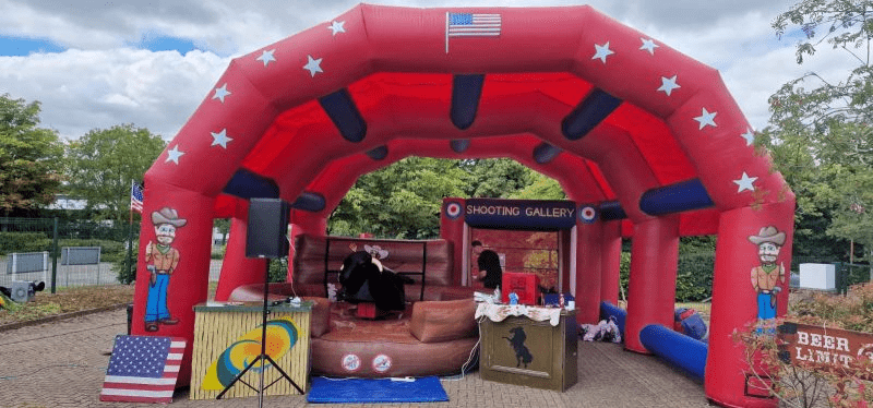 RODEO BULL HIRE OUTSIDE